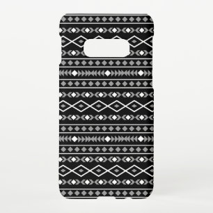 Funda Para Samsung Galaxy S10E Modalidades aztecas Patrón negro gris blanco