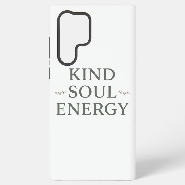 Funda Para Samsung Galaxy Modern Zen Positive Energy Quote (Reverso )