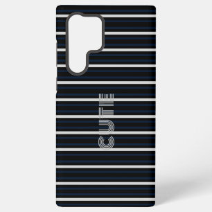 Funda Para Samsung Galaxy S22 Ultra Moderno corte a rayas