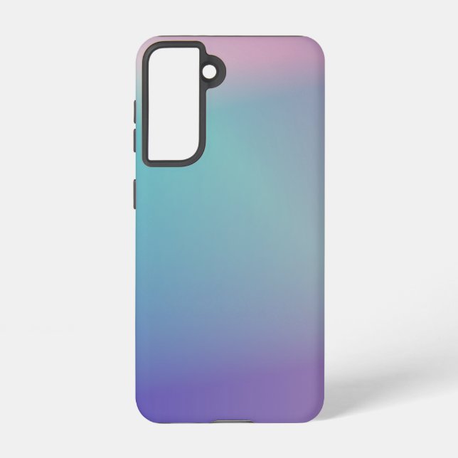 Funda Para Samsung Galaxy Moderno Sencillo Sencillo arcoiris gradiente galax (Reverso )