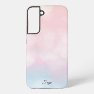 Funda Para Samsung Galaxy S22+ Moderno Sencillo Sencillo arcoiris gradiente galax