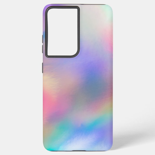 Funda Para Samsung Galaxy Moderno Sencillo Sencillo arcoiris gradiente galax (Reverso )