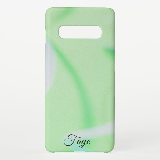 Funda Para Samsung Galaxy Moderno Sencillo Sencillo arcoiris gradiente galax (Reverso)