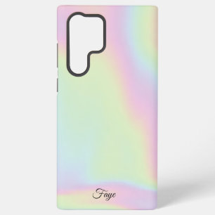 Funda Para Samsung Galaxy S22 Ultra Moderno Simple Colorido gradiente de arcoíris gala