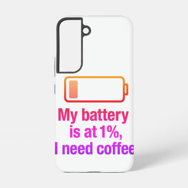 Funda Para Samsung Galaxy Modo de carga activado - ¡Mantente encendido! (Reverso )