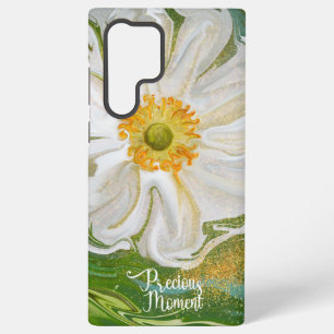 Funda Para Samsung Galaxy S22 Ultra Momento preciso - Poder floral anémico