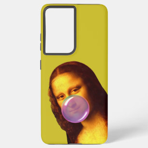 Funda Para Samsung Galaxy S21 Ultra Mona Lisa Chicle Bubble