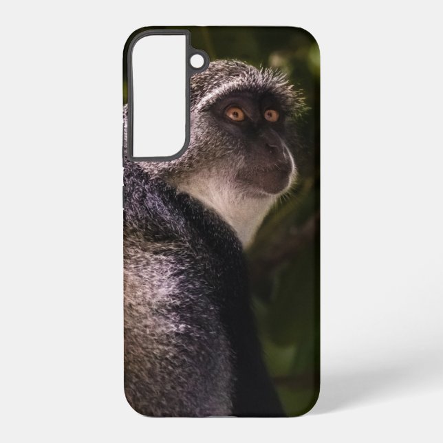 Funda Para Samsung Galaxy Mono azul, Zanzíbar (Reverso )