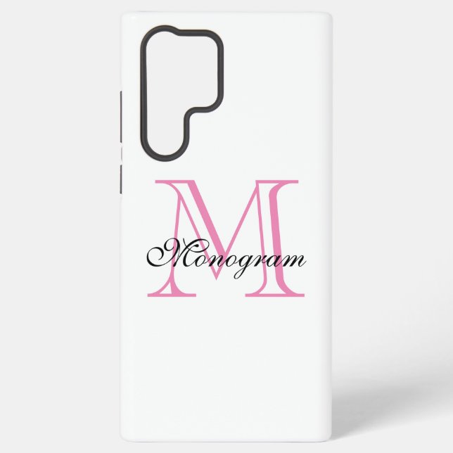 Funda Para Samsung Galaxy Monograma (Reverso )