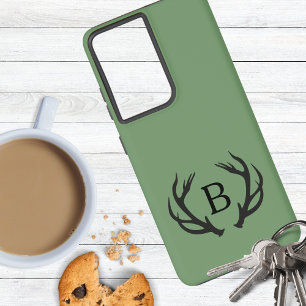 Funda Para Samsung Galaxy S21 Ultra Monograma de Deer Antler