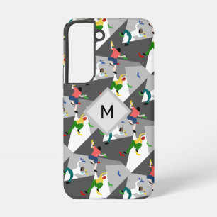 Funda Para Samsung Galaxy S22 Monograma de escalada interior