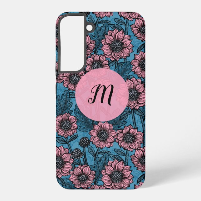 Funda Para Samsung Galaxy Monograma de Mamáes rosas (Reverso )