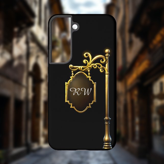 Funda Para Samsung Galaxy Monograma de señal de oro (Subido por el creador)