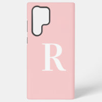 Monograma mínimo rosa moderno