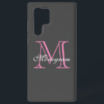 Funda Para Samsung Galaxy S22 Ultra Monograma Samsung Galaxy S22 Ultra Funda<br><div class="desc">Monograma Samsung Galaxy S22 Ultra Funda</div>