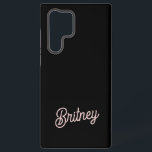 Funda Para Samsung Galaxy S22 Ultra Monograma y nombre rosado polvoriento de Rubor neg<br><div class="desc">El moderno Monograma negro Rubor Dusty Pink y el nombre Samsung Galaxy S22 Ultra Funda presentan un diseño elegante que combina la elegancia moderna con un toque personal. El funda está diseñado en una sofisticada mezcla de color negro y rosa polvoriento, lo que proporciona un contraste elegante y resalta su...</div>