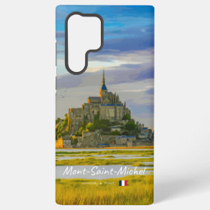 Funda Para Samsung Galaxy S22 Ultra Mont-Saint-Michel, Francia - Abadía Medieval