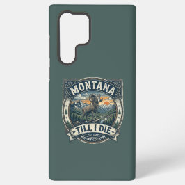 Funda Para Samsung Galaxy S22 Ultra “Montana Hasta que Me Muera”