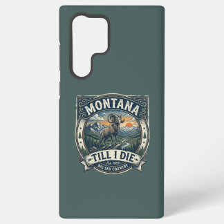 Funda Para Samsung Galaxy S22 Ultra “Montana Hasta que Me Muera”