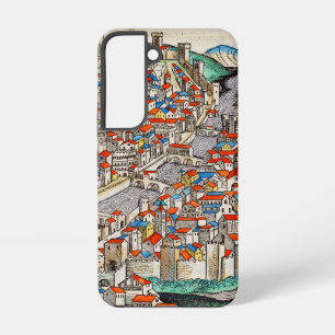 Funda Para Samsung Galaxy S22 Monumento medieval de Florencia en Italia