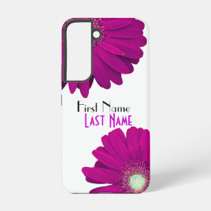 Funda Para Samsung Galaxy S22 Morado Gerbera Daisy Flower