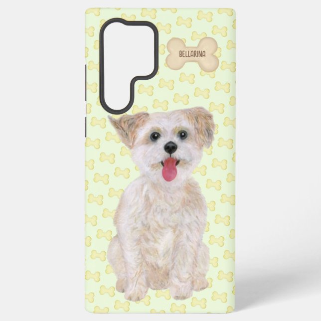 Funda Para Samsung Galaxy Morkie (Reverso )