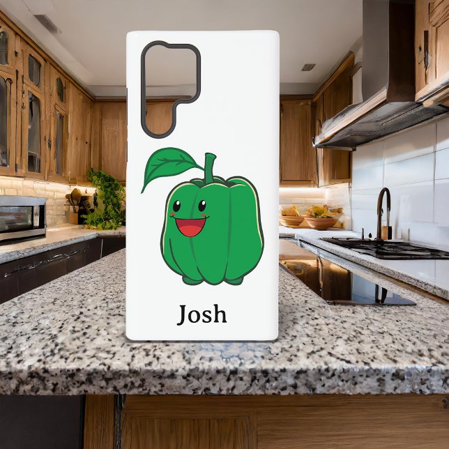 Funda Para Samsung Galaxy Mortero verde sonriente (Subido por el creador)