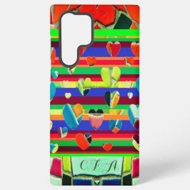 Funda Para Samsung Galaxy S22 Ultra Mosaico abstracto de estilo