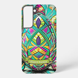 Funda Para Samsung Galaxy S22+ Motivo de Pascua Dibujo Animado Coloreado con Huev