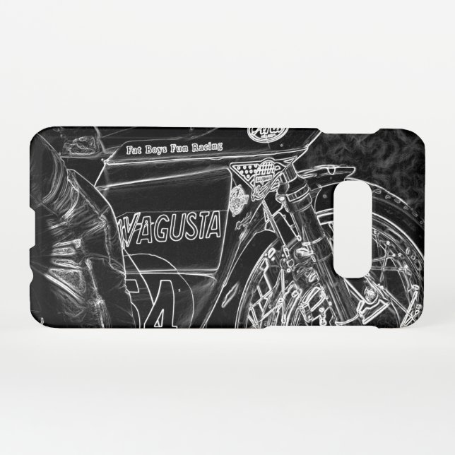 Funda Para Samsung Galaxy Motocicleta 1 sgcna (Reverso horizontal)