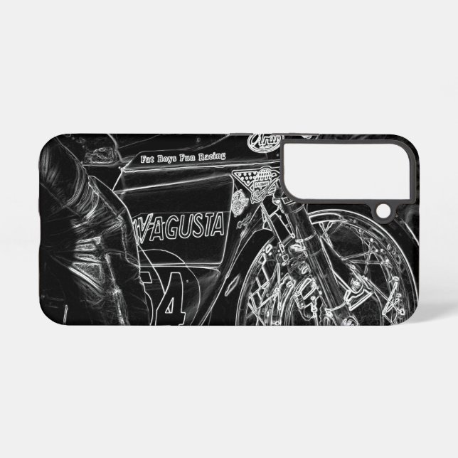 Funda Para Samsung Galaxy Motocicleta 1 sgcnm (Reverso Horizontal)