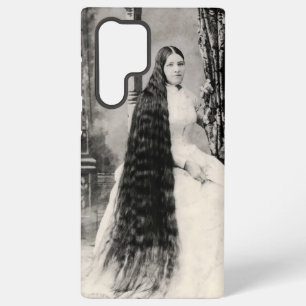 Funda Para Samsung Galaxy S22 Ultra Mujer victoriana con cabello largo