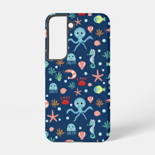 Funda Para Samsung Galaxy S22 Mundo Marino
