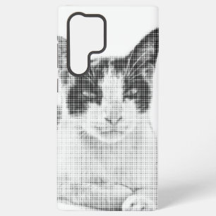 Funda Para Samsung Galaxy S22 Ultra Musa de Trama de Punto Calico