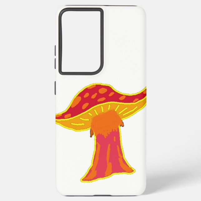 Funda Para Samsung Galaxy Mushroom (Reverso )