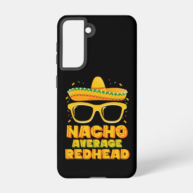 Funda Para Samsung Galaxy Nacho promedio de pelo pelirrojo mexicano cinco de (Reverso )