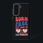 Funda Para Samsung Galaxy S21 Nacido libre pero ahora soy caro el 4 de julio<br><div class="desc">Nacido libre pero ahora soy caro el 4 de julio</div>