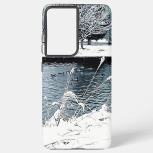 Funda Para Samsung Galaxy S21 Ultra Natación De Invierno