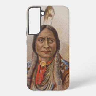 Funda Para Samsung Galaxy S22+ Nativo Americano: Lakota Toro Sentado, Anuncio de 