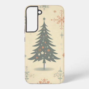 Funda Para Samsung Galaxy S22+ Navidad/invierno moderno vintage/retro