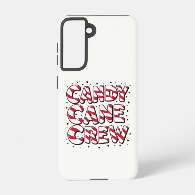Funda Para Samsung Galaxy Navidades amantes de Candy Cane Xmas Pajama (Reverso )