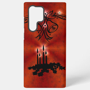 Funda Para Samsung Galaxy S22 Ultra Navidades Artdeco en arcoiris rojo