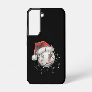 Funda Para Samsung Galaxy S22 Navidades de béisbol de Santa Elena