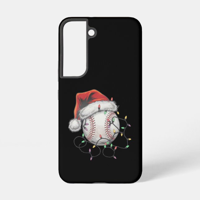 Funda Para Samsung Galaxy Navidades de béisbol de Santa Elena (Reverso )
