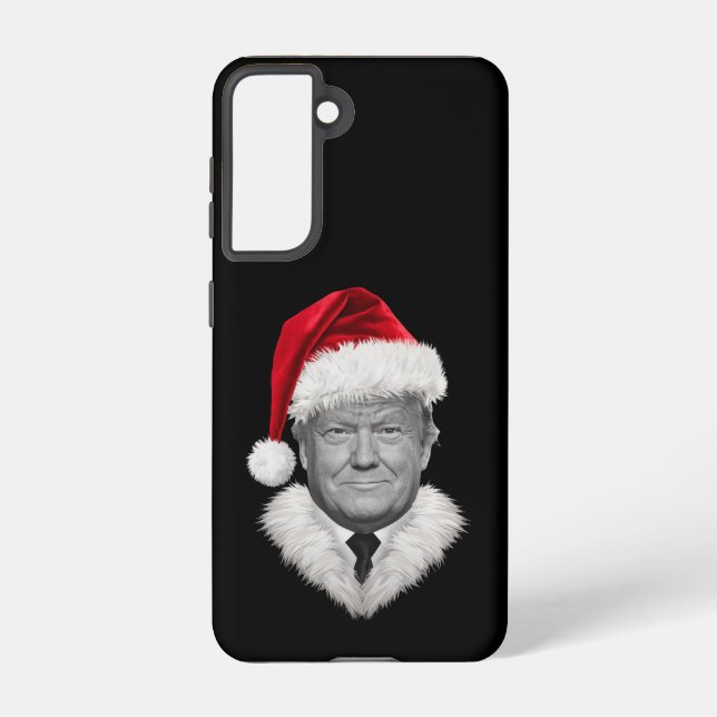 Funda Para Samsung Galaxy Navidades de Donald Trump curioso regalo de Santa  (Reverso )