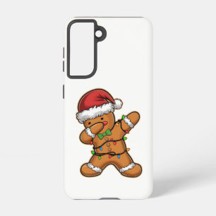 Funda Para Samsung Galaxy S21 Navidades de luz de árbol de jengibre