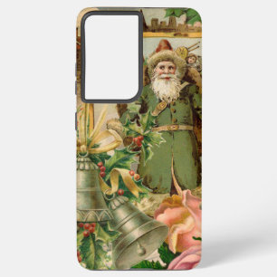 Funda Para Samsung Galaxy S21 Ultra Navidades de Santa Claus Bellas Artes Antiguas