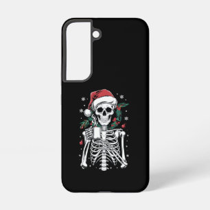 Funda Para Samsung Galaxy S22 Navidades del Skeleton muertos en regalo para los 