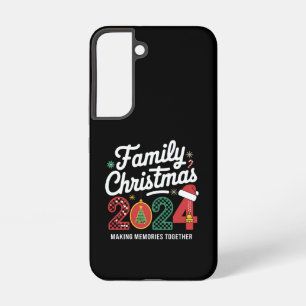 Funda Para Samsung Galaxy S22 Navidades Familiares 2024 Escuadrón de Navidad de 