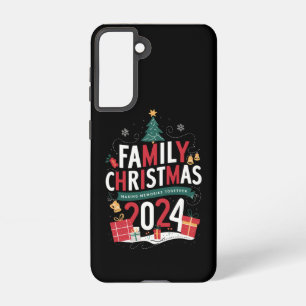 Funda Para Samsung Galaxy S21 Navidades familiares 2024 Reuniendo Recuerdos
